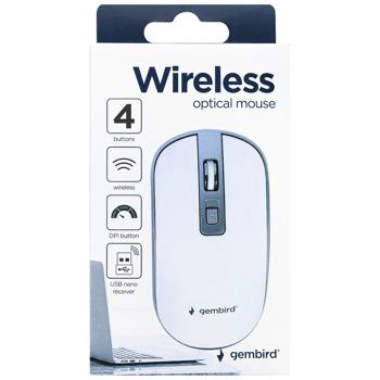 Gembird MUSW-4B-06-WS Wireless Mouse - buy, prices for Auchan - photo 2