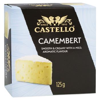 Castello Camembert Soft Cheese with White Mold 50% 125g - buy, prices for - photo 2