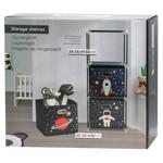 Koopman Storage Shelves with 3 Compartmens 35x35x102cm