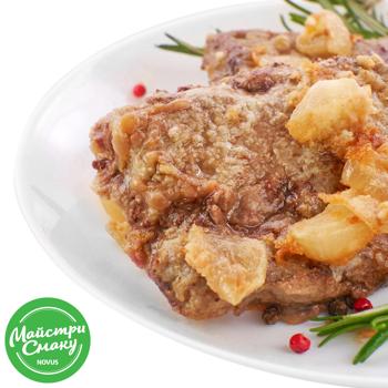 Печінка смажена з цибулею - купити, ціни на NOVUS - фото 1