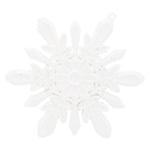 White Snowflake Decoration №2