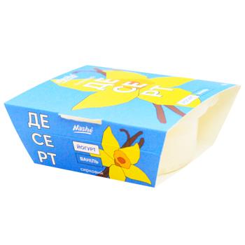 Десерт сирковий Nashe Йогурт-Ваніль 7% 100г