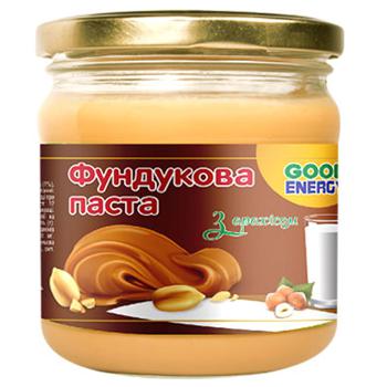 Паста фундукова Good Energy з арахісом 180г - купити, ціни на МегаМаркет - фото 1