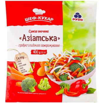 Rud Asian Frozen Vegetable Mix 400g - buy, prices for MegaMarket - photo 1