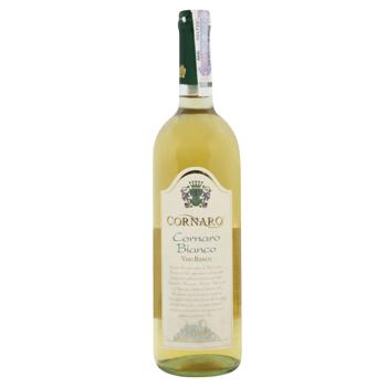 Cornaro Bianco White Dry Wine 11% 0.75l - buy, prices for NOVUS - photo 1