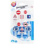 One Two Fun Set of Road Signs 12 pcs