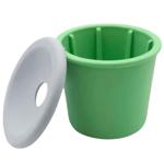Fiboo Snack Fibeek+snack lid стакан для собак 9х8 см - зелений