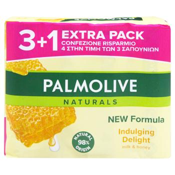Palmolive Naturals Milk and Honey Solid Soap 4pcs*90g - buy, prices for NOVUS - photo 3