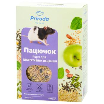 Priroda Patsyuchok Food for Decorative Rats 500g - buy, prices for MasterZoo - photo 1