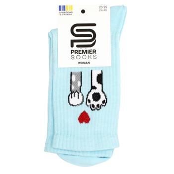 Premier Socks Small Hearts Children's Knee Highs s.20-22 White - buy, prices for - photo 3