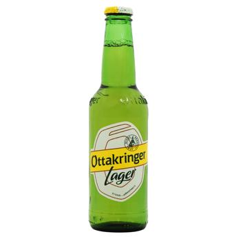Пиво Ottakringer Lager світле 4,7% 0,33л