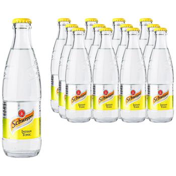 Schweppes Indian Tonic Carbonated Beverage 250ml - buy, prices for METRO - photo 1