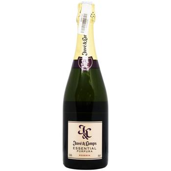 Juve y Camps Cinta purpura BRUT Sparkling wine 12% 0.75l - buy, prices for Za Raz - photo 1