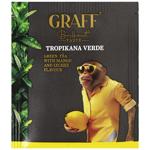 Чай зеленый Graff Tropicana Verde с ароматом манго и личи 1,5г