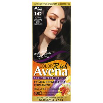 Avena Rich Dark Chocolate Hair Dye 142 - buy, prices for - photo 4