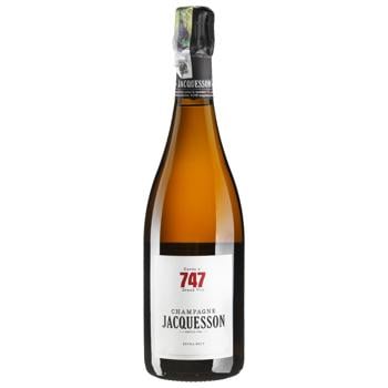 Шампанське Jacquesson Cuvee №747 13% 0,75л