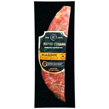 Smachni Spravy Matsyk Raw Smoked Sausage High Grade - buy, prices for Vostorg - photo 1