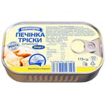 Печінка тріски Аквамарин натуральна 115г