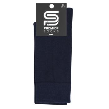 Носки Premier Socks Премиум мужские р.25 темно-синий - купить, цены на NOVUS - фото 1