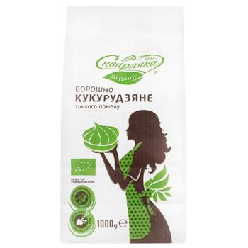 Skviryanka Organic Fine Ground Corn Flour 1kg - buy, prices for - photo 2