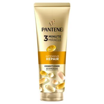 Бальзам-ополаскиватель Pantene Pro-V Чудо за 3 минуты Интенсивное восстановление 220мл - купить, цены на МегаМаркет - фото 1