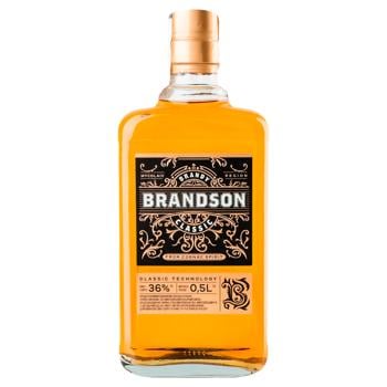 Brandson Classic Brandy 36% 0.5l - buy, prices for - photo 1