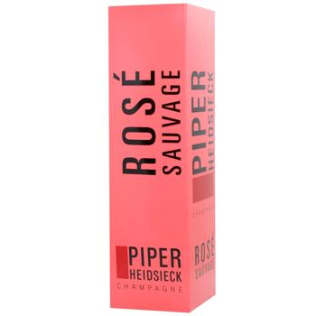 Шампанське Piper-Heidsieck Rose Sauvage рожеве брют 12% 0,75л - купити, ціни на WINETIME - фото 2