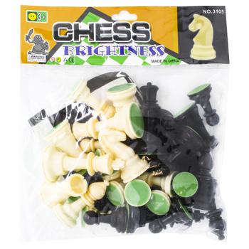 Plastic Chess Board Game in Package 19.5x18cm - buy, prices for COSMOS - photo 1