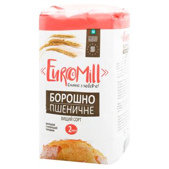 Борошно EuroMill пшеничне вищий гатунок 2кг - купити, ціни на MasterZoo - фото 2