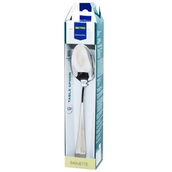 Metro Professional Baguette Table Spoon 12pcs - buy, prices for METRO - photo 1