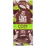 Lovechock Cosy Organic Vegan Chocolate with Hazelnuts 58% 70g