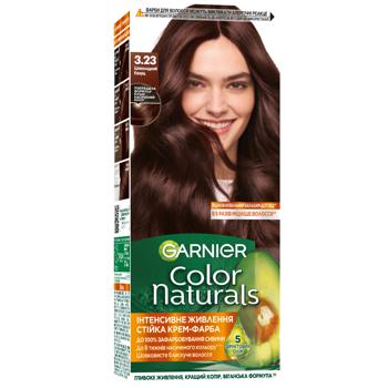 Фарба для волосся Garnier Color Naturals Cream Інтенсивне живленя 3.23 шоколадний кварц