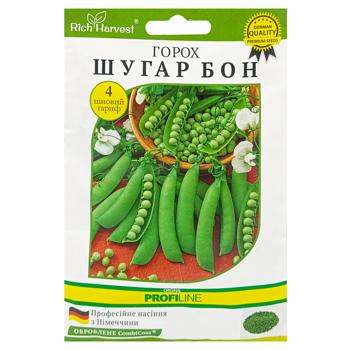 Насіння Rich Harvest Горох Шугар Бон 20г - купити, ціни на КОСМОС - фото 1
