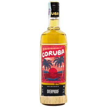 Ром Coruba Dark Overproof 74% 0,7л - купити, ціни на МегаМаркет - фото 1