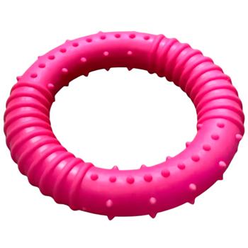 Іграшка для собак Pet Fun Кільце 8см рожевий - купити, ціни на MasterZoo - фото 1