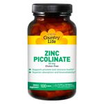 Country Life Zinc Picolinate 25mg 100 tablets