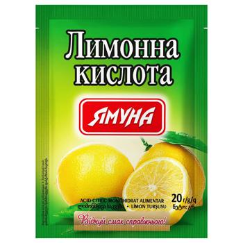 Кислота лимонна Ямуна 20г - купити, ціни на Чудо Маркет - фото 1