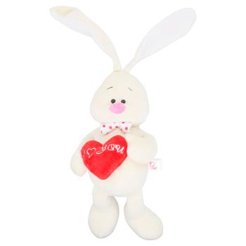 Іграшка м'яка Stip Зайка Кроха з серцем 35см - купити, ціни на ЕКО Маркет - фото 2