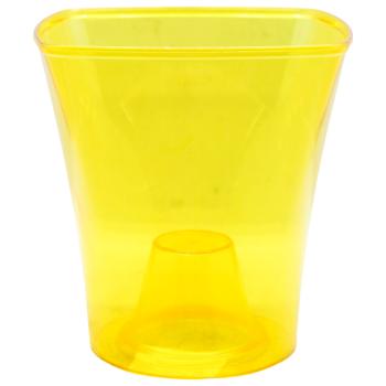 Quadro Yellow Orchid Ornamental Flowerpot - buy, prices for MegaMarket - photo 1