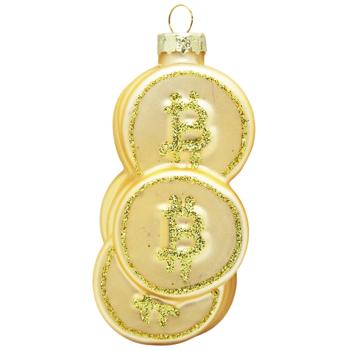 Koopman Bitcoin Pendant 9.8cm in assortment - buy, prices for Auchan - photo 2