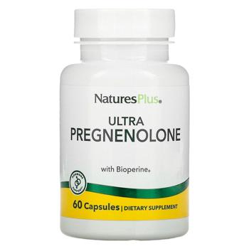 Natures Plus Ultra Pregnenolone with Bioperine 60 capsules - buy, prices for Biotus - photo 1