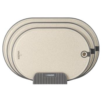 Набір дошок Vinzer з підставкою 3шт - купити, ціни на За Раз - фото 1