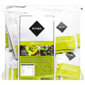 Rioba Melissa Green Tea in Bags 1.5g x 100pc - buy, prices for METRO - photo 1