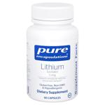 Pure Encapsulations Lithium Ororate 5mg 90 capsules