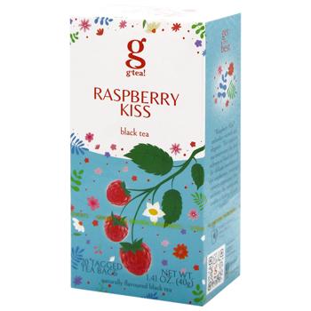 Чай черный G'tea! Малина 2г*25шт - купить, цены на Чудо Маркет - фото 1