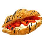 Auchan Croissant with Butter Cream and Strawberries 150g