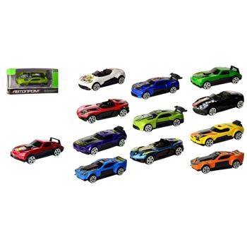 Игрушка Shantou машинка гоночная металлическая 1:64 7636KI - купить, цены на Таврия В - фото 1