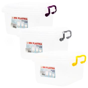 MN Plastika Universal Container with Lid 6l - buy, prices for ULTRAMARKET - photo 1