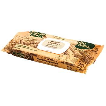 Салфетки влажные Фрекен Бок хозяйственные для стекол и зеркал 36шт - купить, цены на КОСМОС - фото 2