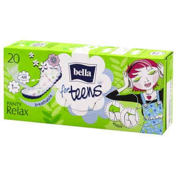 Прокладки ежедневные Bella For Teens Relax Green Tea 20шт - купить, цены на ULTRAMARKET - фото 1